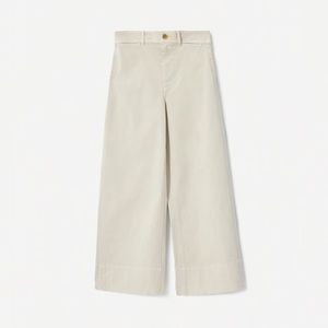 Everlane Wide Leg Crop Chino